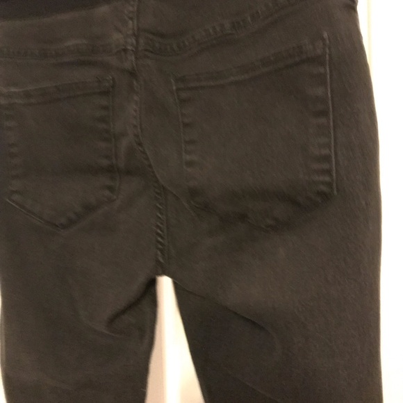 Black (faded  jean leggings Sz.27 - Picture 4 of 4